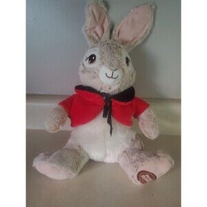Dan Dee Peter Rabbit Flopsy 16” Plush Bunny Red Coat Soft Stuffed Animal 2022